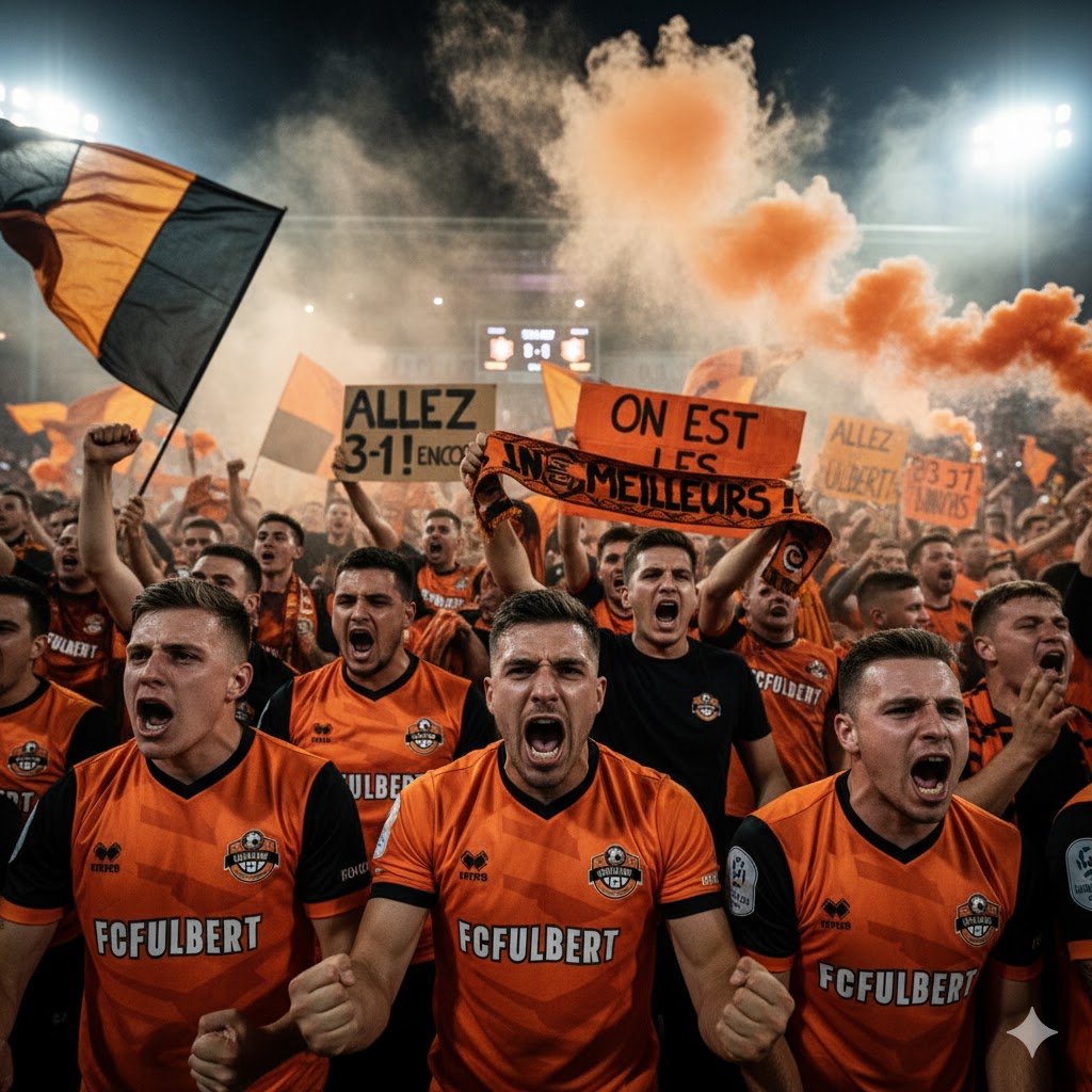 Photos de supporters du FC Fulbert